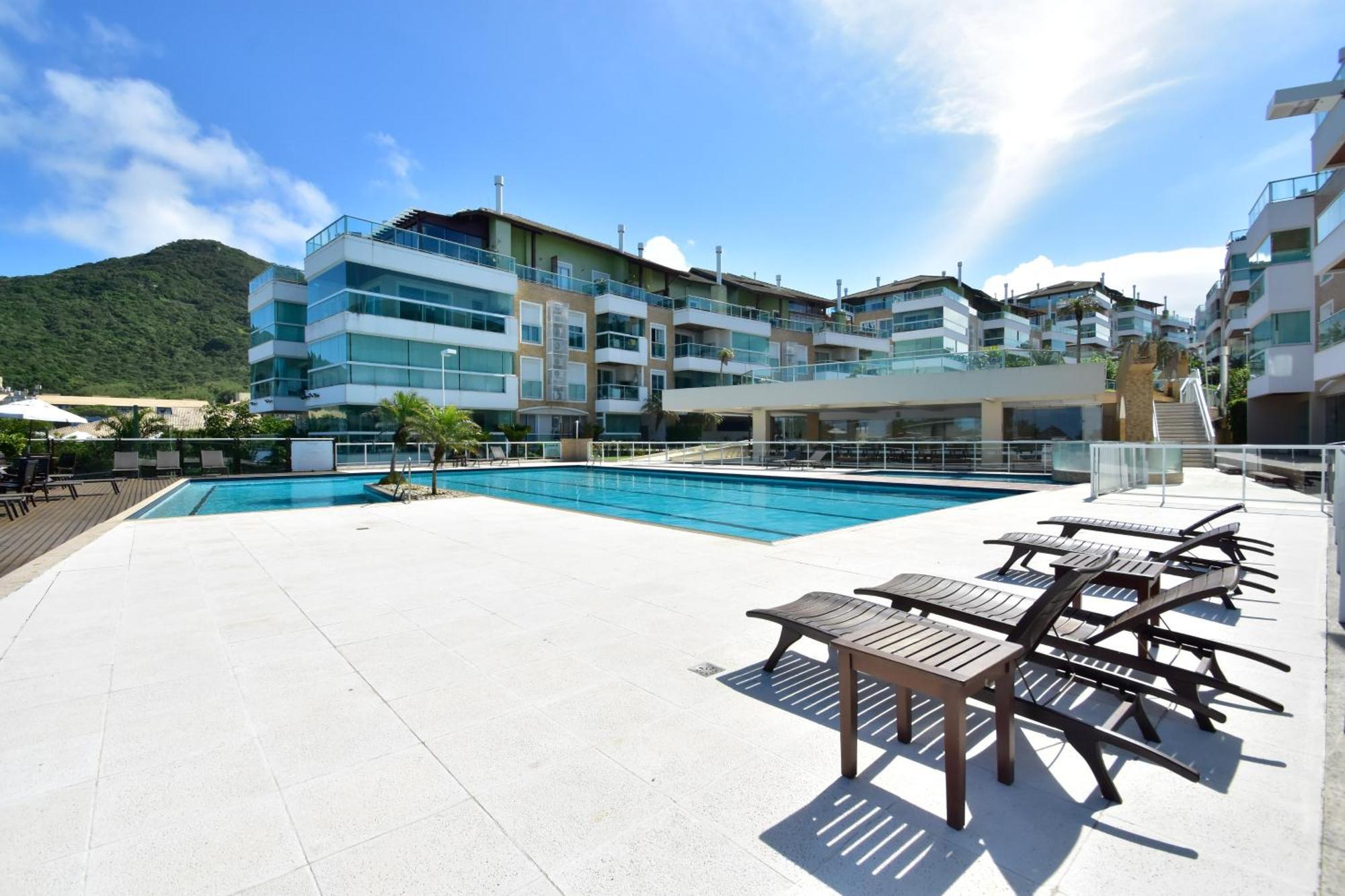 Apartamento Frente Mar Na Praia Do Santinho N880 Florianópolis Eksteriør billede